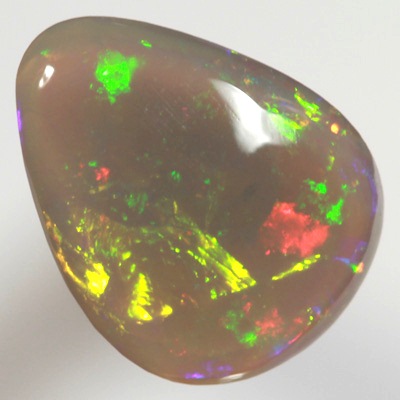SOLID SEMI BLACK OPAL Very bright Flags of fire 